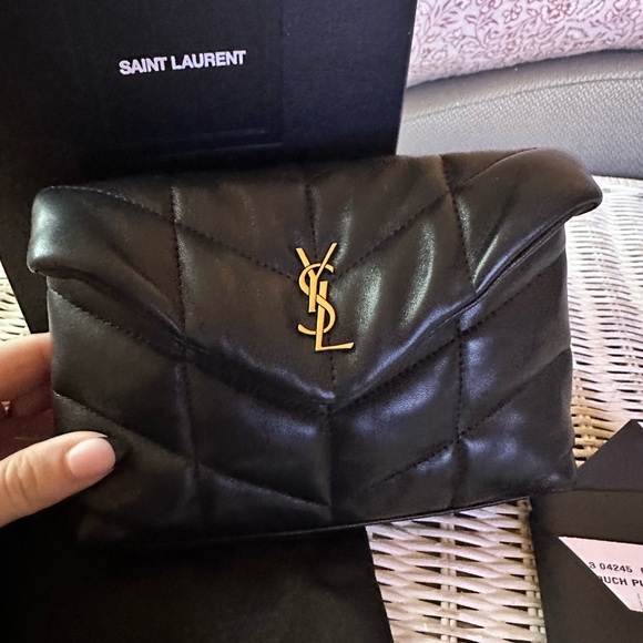 Yves Saint Laurent Handbags - Authentic YSL puff clutch